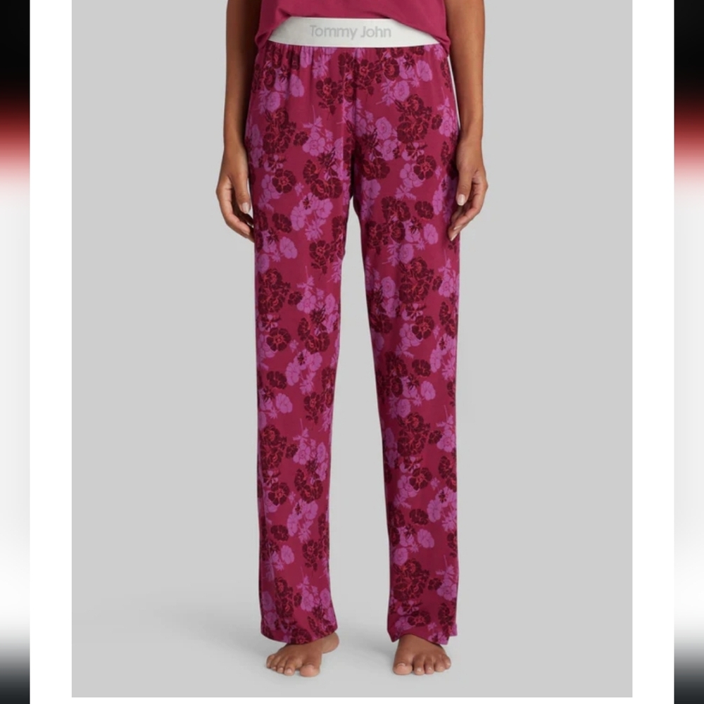 Womans Tommy John Second Skin Sleep Lounge Pants Pajamas Size 2XL